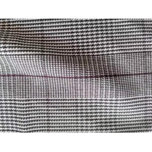 Polyester Rayon Spandex Yarn Dyed Check Fabric